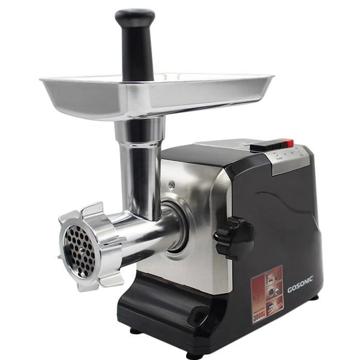 gosonic-meatgrinder-746-homaelectronic (4) چرخ گوشت 3000 وات گوسونیک مدل GMG-746 - تصویر 1