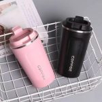 ماگ سفری استیل مدل Coffee گنجایش تقریبی ۰.۵ لیتر - تصویر 6