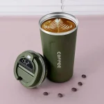 ماگ سفری استیل مدل Coffee گنجایش تقریبی ۰.۵ لیتر - تصویر 2
