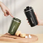 ماگ سفری استیل مدل Coffee گنجایش تقریبی ۰.۵ لیتر - تصویر 7