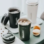 ماگ سفری استیل مدل Coffee گنجایش تقریبی ۰.۵ لیتر - تصویر 9